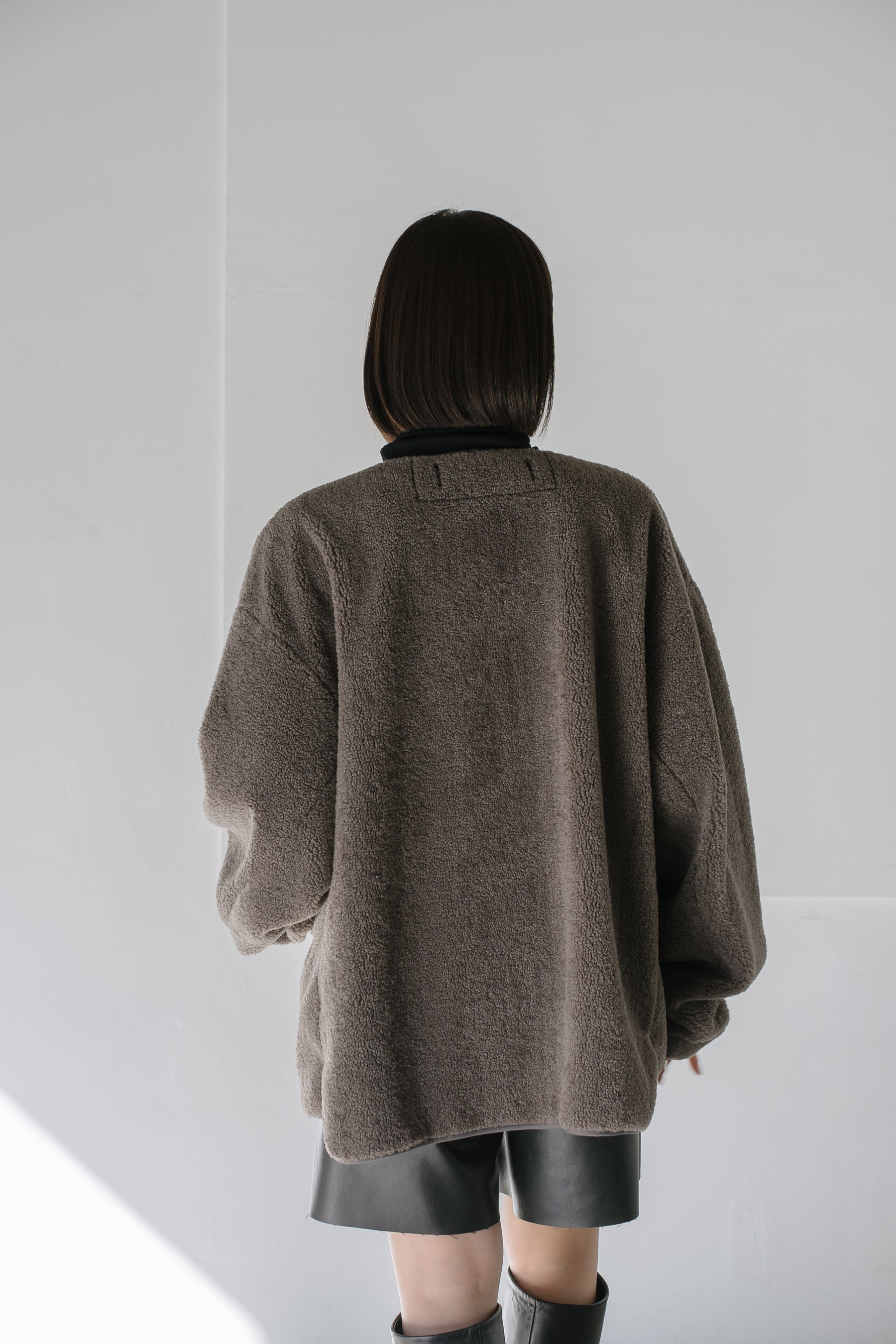 【SALE】リバーシブルボアブルゾン