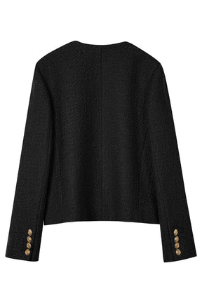 【SALE】サマーウールブレンドツイードジャケット