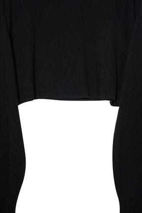 【SALE】クロップドニットプルオーバー