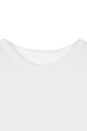 シアークルーネックTシャツ